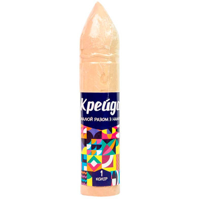 Крейда Олівець великий - 1 штука Strateg кольорова (50126) 50126