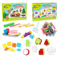 Набір для творчості Містер тісто Merry Christmas Strateg українською мовою 41022 Набір для творчості Містер тісто Merry Christmas Strateg українською мовою 41022