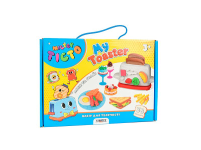 Набір для творчості Містер тісто My Toaster Strateg укр. 41023 Набір для творчості Містер тісто My Toaster Strateg укр. 41023