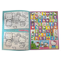 Розфарбовка з наліпками Hello Kitty 107933