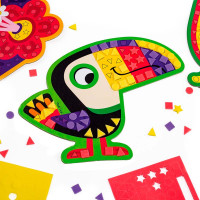 Набір для творчості Vladi Toys м'яка мозаїка "Птахи" VT4511-09 Набір для творчості Vladi Toys м'яка мозаїка "Птахи" VT4511-09