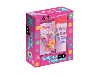 Набір для творчості Vladi Toys "Клей з кабашонами. Сердечка мікс" VT4600-04