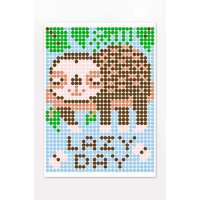 Картина за номерами наклейками Умняшка "Лінивець" 33 на 48см 1200 стікерів 1821 Картина за номерами наклейками Умняшка "Лінивець" 33 на 48см 1200 стікерів 1821