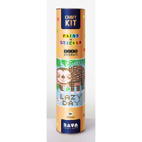 Картина за номерами наклейками Умняшка "Лінивець" 33 на 48см 1200 стікерів 1821 Картина за номерами наклейками Умняшка "Лінивець" 33 на 48см 1200 стікерів 1821