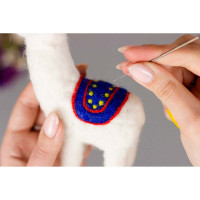 Набір дитячої творчості Умняшка "Валяння Лама" ВАЛ-008 Набір дитячої творчості Умняшка "Валяння Лама" ВАЛ-008