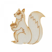 Набір дитячої творчості Умняшка Розпис по дереву "Магніти-лісові жителі" РД-006 Набір дитячої творчості Умняшка Розпис по дереву "Магніти-лісові жителі" РД-006