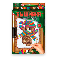 Набір для творчості "Вишивка хрестиком" на розтяжці 5 видів VK-02-0102030405