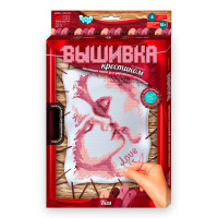 Набір для творчості "Вишивка хрестиком" на розтяжці 5 видів VK-02-0102030405