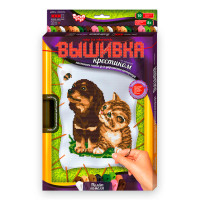 Набір для творчості "Вишивка хрестиком" на розтяжці 5 видів VK-02-0102030405