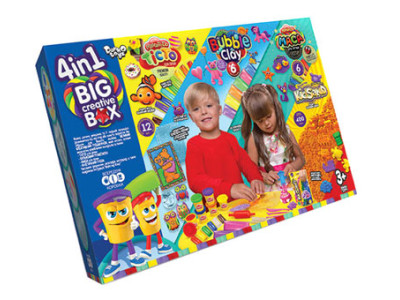 Набір для творчості Danko Toys "4в1 BIG CREATIVE BOX" укр. BCRB-01-01U Набір для творчості Danko Toys "4в1 BIG CREATIVE BOX" укр. BCRB-01-01U
