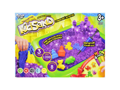 Кінетичний пісок Danko Toys "KidSand" 1200 г KS-02-02U