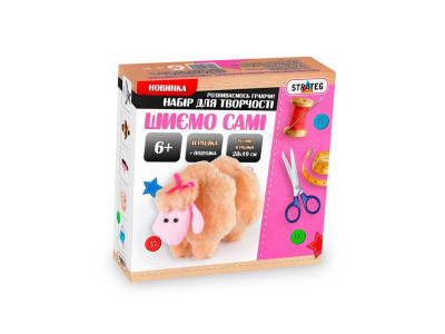 Набір для творчості шиємо самі "Овечка" (укр.) в коро-ці 26-26-10см і-05