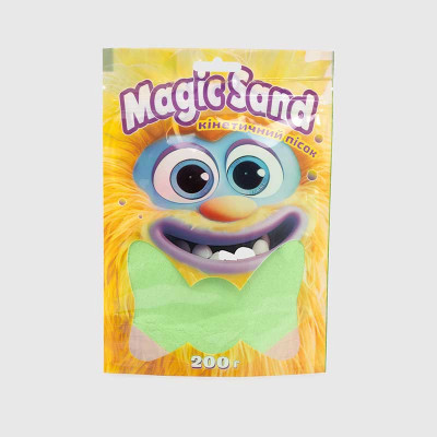 Magic sand в пакеті 39401-2 зелений, 0,200 кг 39401-2