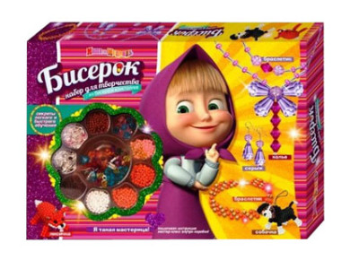 Набір для творчості Роби з Машею DankoToys 3981 Набір для творчості Роби з Машею DankoToys 3981