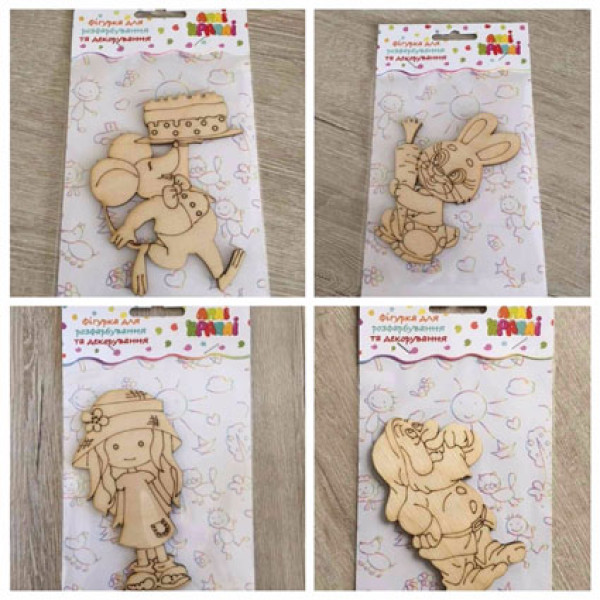 Фігурка для декорування з фанери Фігурка для декорування з фанери