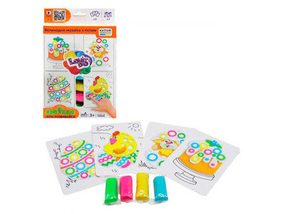 Мозаїка для пальчиків з тістом TM Lovin'Do EDUKIDS 11 41122 Мозаїка для пальчиків з тістом TM Lovin'Do EDUKIDS 11 41122