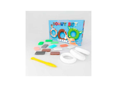 Набір для креативного ліплення TM Moon Light Clay Donut Set HEROES легкий с 70089 Набір для креативного ліплення TM Moon Light Clay Donut Set HEROES легкий с 70089