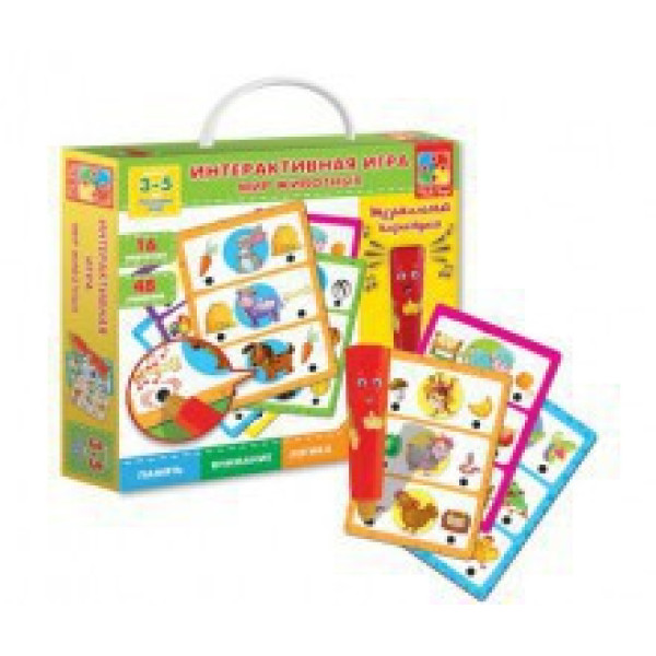 Інтерактивна гра "Світ тварин" VT1600-01 Інтерактивна гра "Світ тварин" VT1600-01