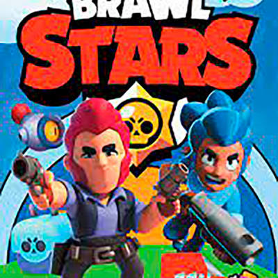 Розмальовка з завданнями 114 наліпок А4: Brawl stars (у) G23-10