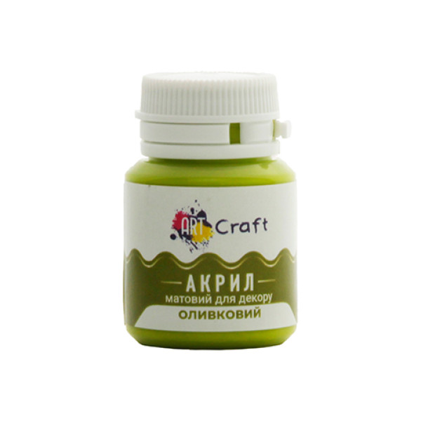 Акрил матовий для декору "Оливковий" AP-5538 Акрил матовий для декору "Оливковий" AP-5538