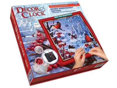 Набір для творчості "Decor Clock" DankoToys 4298 ДЦ-01-03 Набір для творчості "Decor Clock" DankoToys 4298 ДЦ-01-03