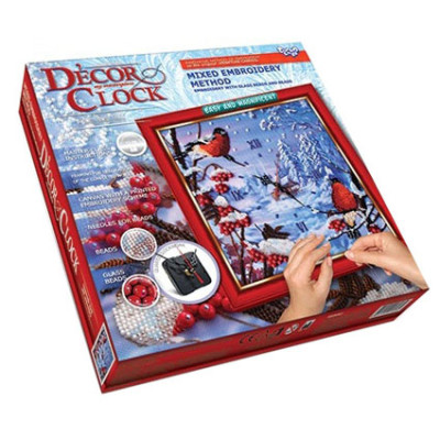Набір для творчості "Decor Clock" DankoToys 4298 ДЦ-01-03 Набір для творчості "Decor Clock" DankoToys 4298 ДЦ-01-03
