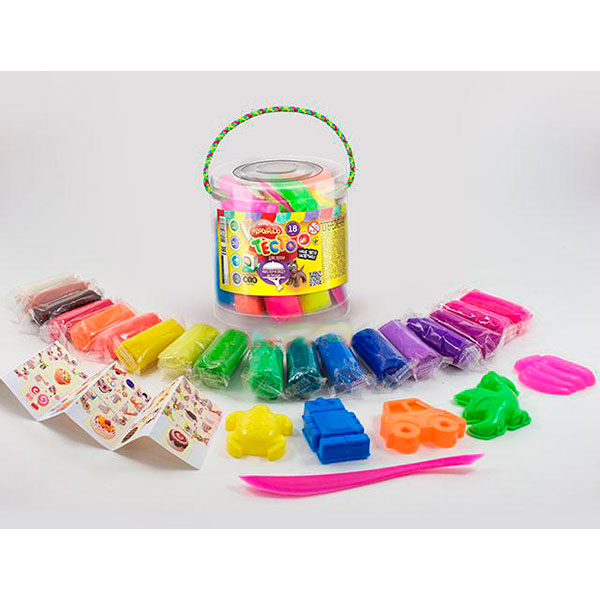 Набір креативної творчості "Тісто для ліпки "Master Do" туба 18 кольорів ро TMD-01-02 Набір креативної творчості "Тісто для ліпки "Master Do" туба 18 кольорів ро TMD-01-02