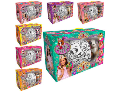 Розмальовка сумочка з песиком ROYAL PETS RP-01-0102030405...07 Розмальовка сумочка з песиком ROYAL PETS RP-01-0102030405...07