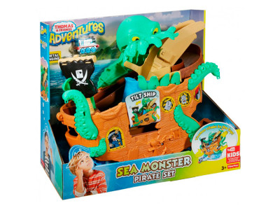 Набір Thomas and Friends Adventures Пригоди на піратському кораблі DVT14 Набір Thomas and Friends Adventures Пригоди на піратському кораблі DVT14