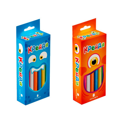 Крейда Маленька кругла - 8 штук Strateg різнокольорова (50105) 50105 Крейда Маленька кругла - 8 штук Strateg різнокольорова (50105) 50105