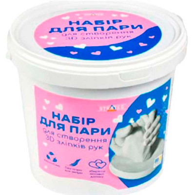 Набір для творчості Strateg Набір сімейний для створення 3D зліпків рук 30913