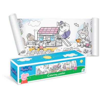 Розмальовка-постер DoDo "Свиня Пеппа" 70х16 см 200184