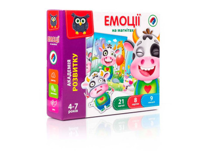 Магнітна гра Vladi Toys Академія розвитку "Емоції" розвиваюча VT5422-05