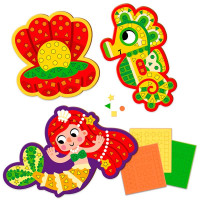 Набір для творчості Vladi Toys м'яка мозаїка "Русалонька" VT4511-07 Набір для творчості Vladi Toys м'яка мозаїка "Русалонька" VT4511-07