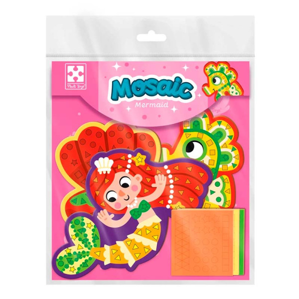 Набір для творчості Vladi Toys м'яка мозаїка "Русалонька" VT4511-07 Набір для творчості Vladi Toys м'яка мозаїка "Русалонька" VT4511-07