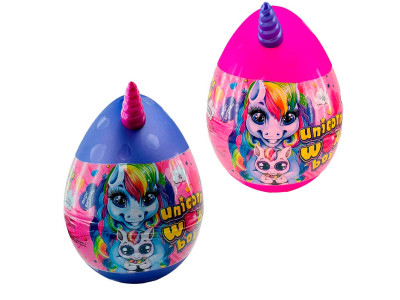 Набір для творчості Danko Toys "Unicorn WOW Box" яйце UWB-01-01U