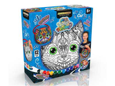 Набір для творчості Danko Toys "My Color Pet-Bag" сумка-розмальовка CPB-01-01U02U03U