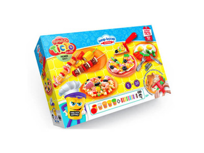 Тiсто для лiпки Danko Toys "Master Do" ШЕФ-КУХАР Піцца велика TMD-09-01U