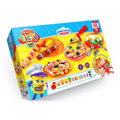 Тiсто для лiпки Danko Toys "Master Do" ШЕФ-КУХАР Піцца велика TMD-09-01U Тiсто для лiпки Danko Toys "Master Do" ШЕФ-КУХАР Піцца велика TMD-09-01U