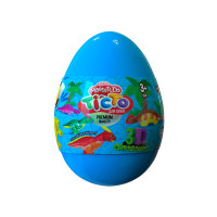 Тiсто для лiпки Danko Toys "Master Do" Dinosaurs EGGS ТМD-08-01U02U03U