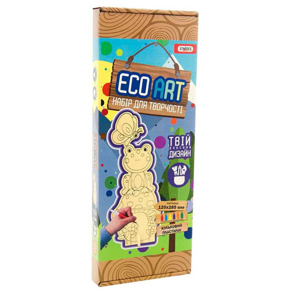 Еко-розмальовка 5004 "Жаба" в кор-ці 32см-12см-3см 5004