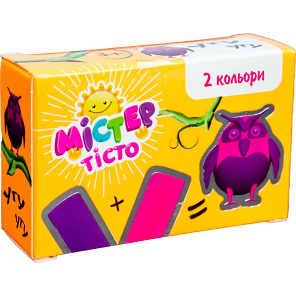 Набір для творчості 71732 (укр) "Містер тісто - сова" в кор-ці 25-5-78 с 71732