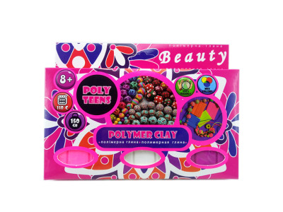 Набір полімерної глини для ліплення Poly Teens Beauty РТ00003 Набір полімерної глини для ліплення Poly Teens Beauty РТ00003