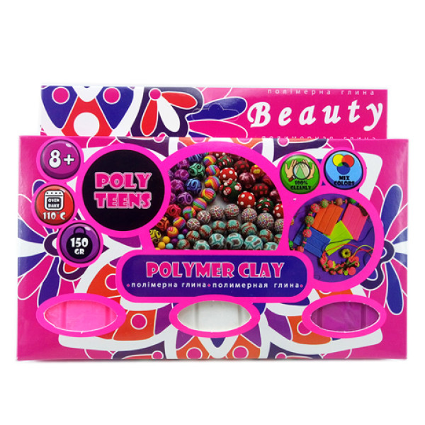 Набір полімерної глини для ліплення Poly Teens Beauty РТ00003