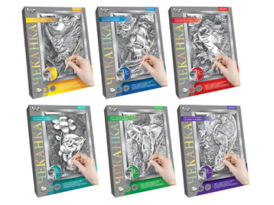 Набір для творчості Карбування Серія 2 (укр.) ЧК-02-010203040506 Набір для творчості Карбування Серія 2 (укр.) ЧК-02-010203040506