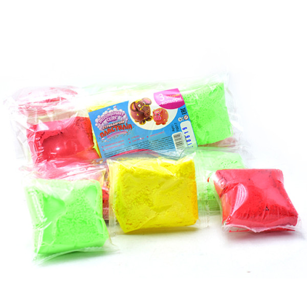 Набір легкого стрибаючого пластиліну ТМ Moon Light Clay 3х15 70017