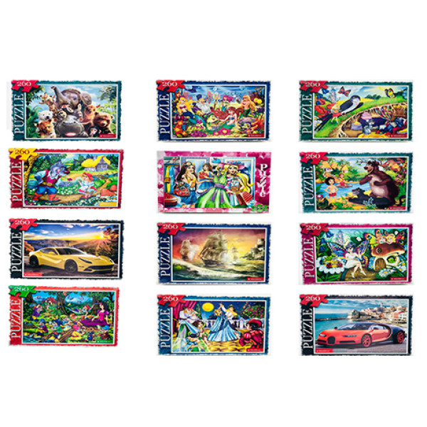 Пазл Danko Toys 260 елементів C260-12-01020304...16 Пазл Danko Toys 260 елементів C260-12-01020304...16