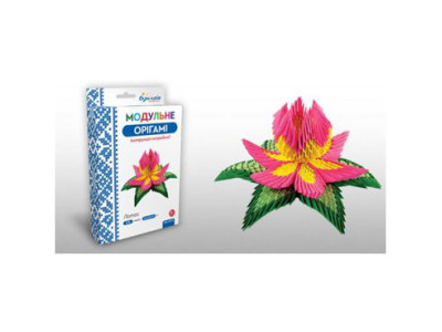 Модульне орігамі "Лотос" Модульне орігамі "Лотос" ОВ-6013 Модульне орігамі "Лотос" Модульне орігамі "Лотос" ОВ-6013