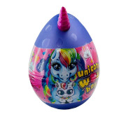 Набір для творчості Danko Toys "Unicorn WOW Box" яйце UWB-01-01U