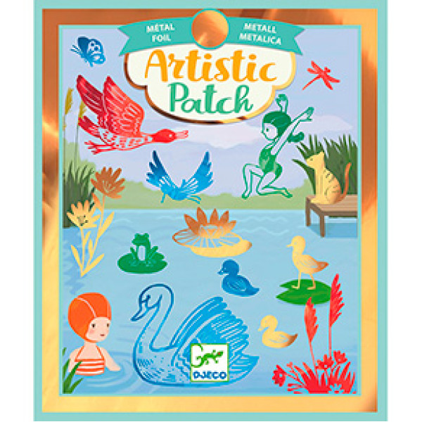 Художні патчі металізовані DJECO Природа DJ09461